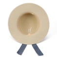 thumbnail image 7 of Nfurl Women's Straw Hats for Sun Protection Wide Brim Summer Hats Elegant Bowknot Sun Hats for Tea Party Beach Vacation Gardening Travel,Beige, 7 of 7
