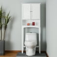 thumbnail image 3 of Teamson Home Louis Wooden Space Saver Shutter Style Doors White ELG-672, 3 of 8