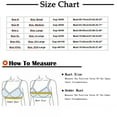 thumbnail image 3 of Fancifize Women's Full Coverage Floral Comfort Minimizer Wire-Free Bra Plus Size Front Closure Bra, Cooling Mesh T-Shirt Bra, 3 of 8