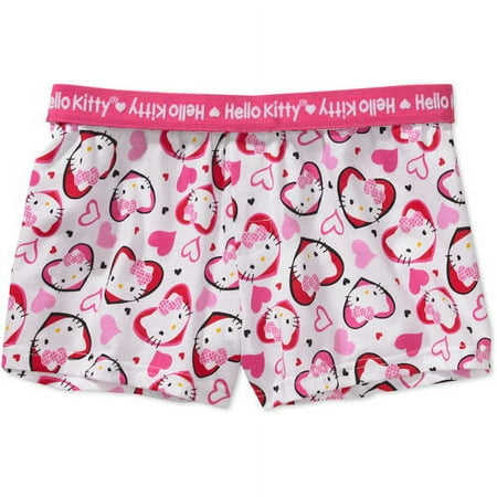 Hello Kitty - Juniors Knit Boxer Shorts