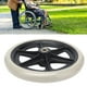 thumbnail image 5 of Rueda para silla de Ruedas ANGGREK Rodamiento de Bolas de Metal cubo Engrosado PU Suave, 5 of 8