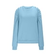 thumbnail image 2 of Cilsoka Womens Hoodies Cropped Soft Sweatshirts for Women Loose Fit Tunic Sweatshirts for Women Striped Trendy Graphic Tops for Women 2025 My Orders past Orders, 2 of 6