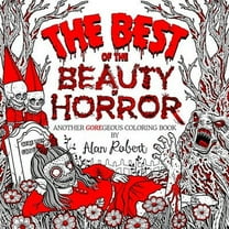 The Best of the Beauty of Horror: Another GOREgeous Coloring Book, 88 pages (Paperback)