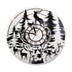thumbnail image 1 of Reloj de pared creativo Relojes colgantes analógicos de cuarzo para Alce, 1 of 8