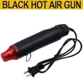 thumbnail image 1 of Pistola de aire caliente estándar americana con enchufe plano de 110 V de color, película termorretráctil, sello de goma para cerámica blanda, polvo convexo, herramienta de bricolaje, secador de pelo, 1 of 6