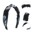 thumbnail image 3 of Unique Bargains 1 Pc Fashion Banana Leaf Pattern Headbands for Women Black, 3 of 6