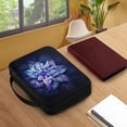 thumbnail image 2 of ZUXONGSY Hibiscus Print Bible Cover for Women God Is Within Her Bible Case Bag Lightweight Bible Carrying Case Bible Protective with Handle for Notebook Notepad Paper, 2 of 6