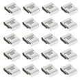 thumbnail image 1 of QUMIIRITY Solar Panel Cable Clamp 30Pcs Silver Rectangular Clips for Photovoltaic System Wiring Professionals, 1 of 5