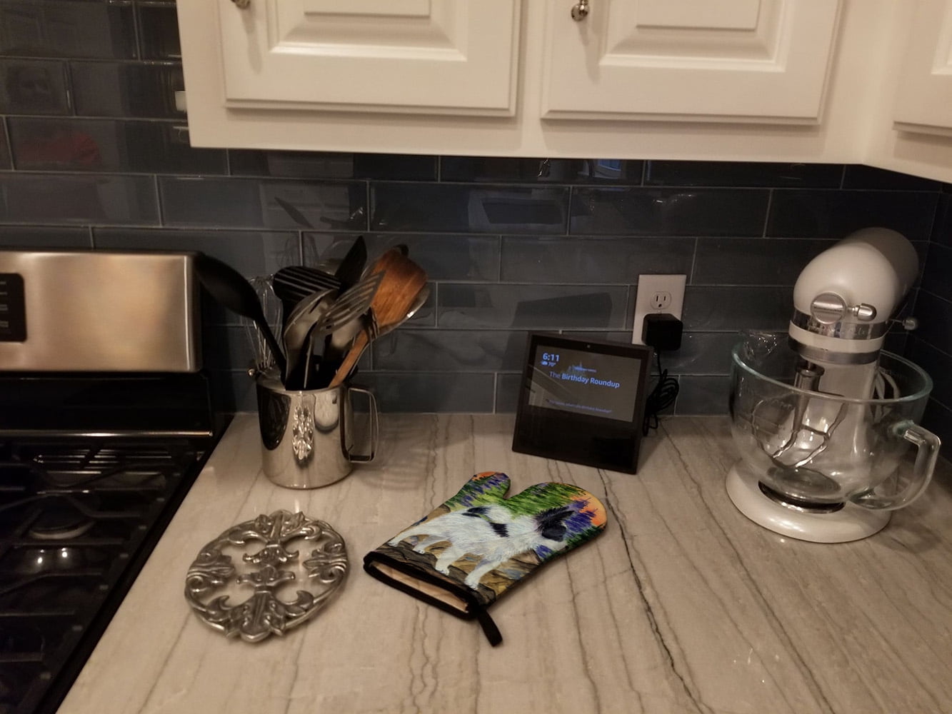 Papillon Oven Mitt