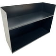thumbnail image 3 of Huron Book Rack 2 Tier, Black Metal, 3 of 3