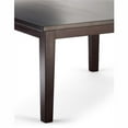 thumbnail image 4 of Atlin Designs 66" x 40" Dining Table in Java Brown, 4 of 5