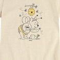 thumbnail image 2 of Winnie the Pooh - Visiting the Beehive - Toddler Girls Fitted Short Sleeve T-Shirt, 2 of 4