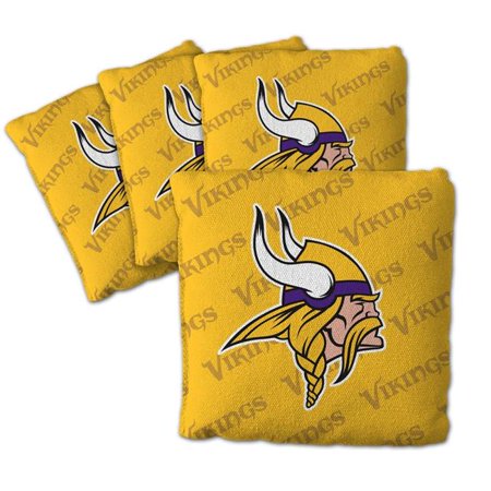 NFL Minnesota Vikings Cornhole Bags - 4PK - Yellow