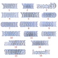 thumbnail image 2 of Resin Molds Silic Resin Mold Diy Word Sign Molds Compatible With R#5, 2 of 3