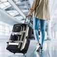 thumbnail image 3 of Olympia Luggage 22" 8 Pocket Rolling Duffel Bag, Black, One Size, 3 of 12