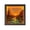 A004- Clear (Desert Sunset), variant on Wall Night Light, Battery Operated Wall Light, Sea Glass Decor, Shadow Box Frame, 8X8 Inch Lavender Provence Landscape Art Light, Battery Powered Button Cell Decorative Wall Night
