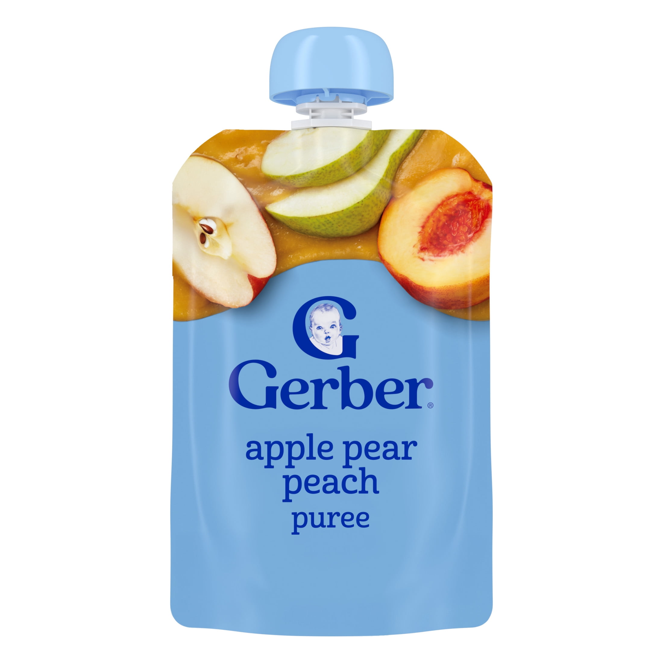 (2 pack) Gerber Fruit & Veggie Favorites, Toddler Food Variety Pack, 3.5 oz Pouches (9 Pack)