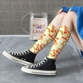 thumbnail image 5 of Sikiie Scandinavian Alphabet2 Knee Socks, High Socks Long Stretchy Sock Women Knee High Stocking, Long Socks for Women, 5 of 6