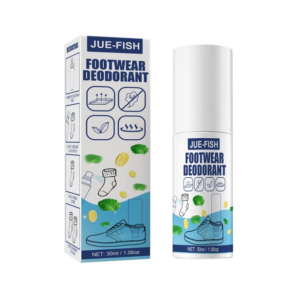 Shoe Deodorizer Spray & Odor Eliminator Fresh Citrus Tea Tree