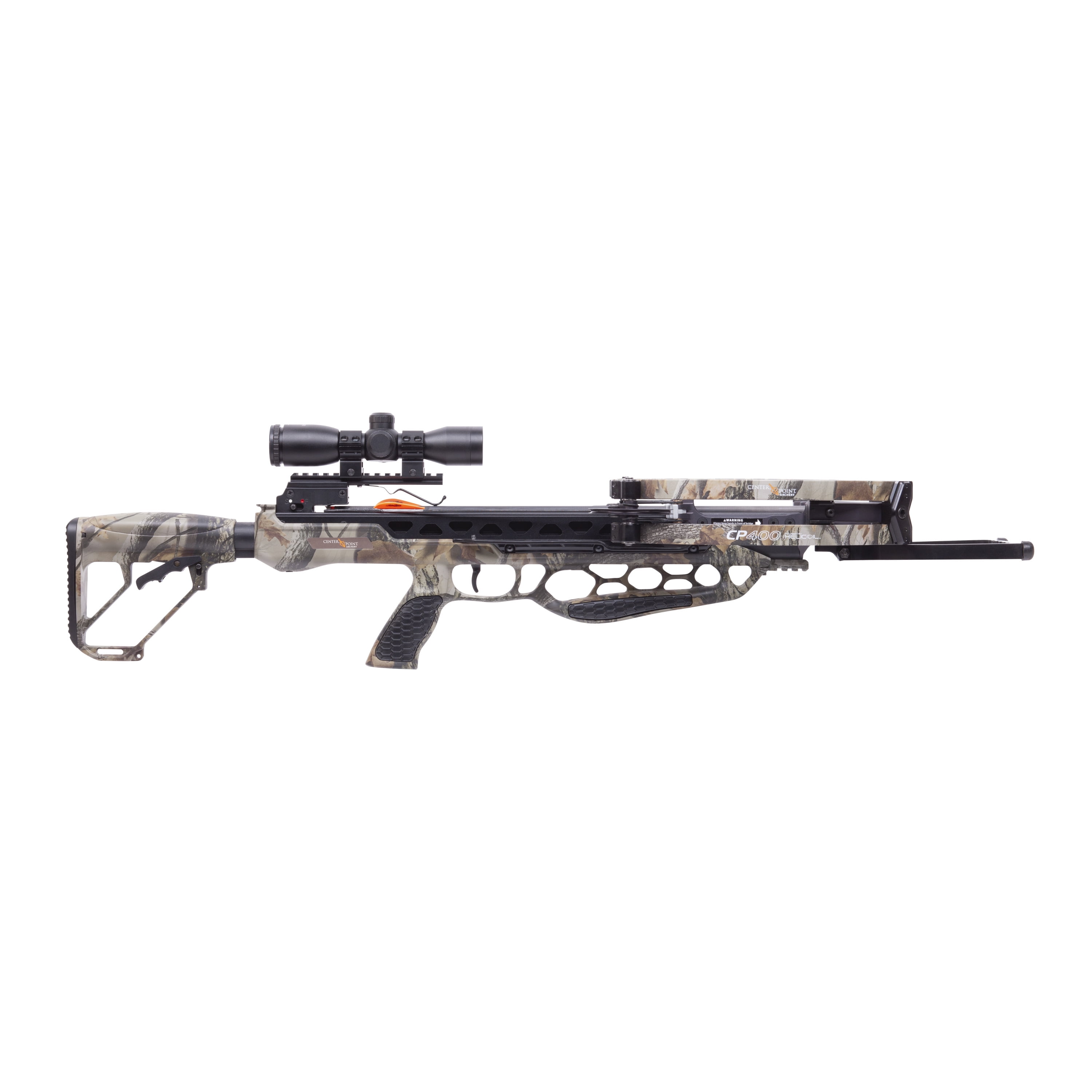 CenterPoint Archery Hunting Crossbow CP400 Package, 400 FPS, Heli