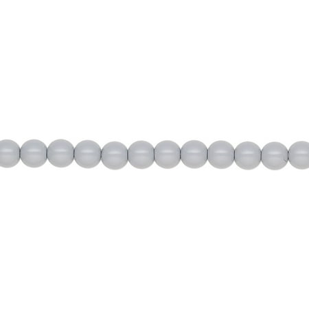 

Pearl Preciosa Czech crystal ceramic grey 4mm round. Sold per pkg of 50.