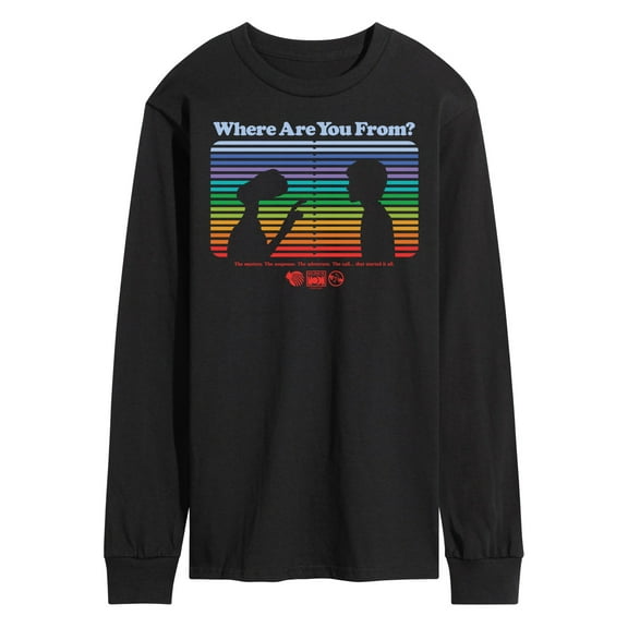 E.T. The Extra Terrestrial - Where Are You From - Men's Long Sleeve T-Shirt