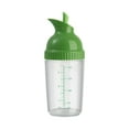 thumbnail image 3 of Coctelera para de Ensalada, Recipiente para Condimentos Líquidos, Duradero, Transparente, Fácil de Verter, Dispensador de Vinagrera, Botella D Verde, 3 of 8