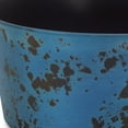 thumbnail image 3 of 12" Blue Recycled Plastic Indoor Outdoor Round Pot Planter, 3 of 5