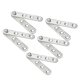thumbnail image 1 of uxcell 5 Sets 4 sets Stainless Steel 360 Degree Rotating Door Pivot Hinge 60mm x 11mm Brushed Silver High Quality, 1 of 5