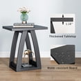 thumbnail image 4 of 19.69''End Table with Shelf,Small Side Table for Living Room,Bedroom,Nightstand(Set of 2), 4 of 6