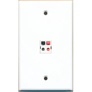 deleyCON Patch Panel 4 Porte Set Sezionatore 1RU 4 Moduli Keystone Jack RJ45 STP CAT6a