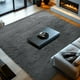 thumbnail image 3 of Alfombra Area Rug Topmaxcs para sala de estar, 3 x 4 m, color gris peludo, 3 of 7
