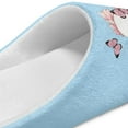 thumbnail image 4 of Uourmeti Cherry Blossom Cute Axolotl Girls Slippers Soft Plush Fuzzy Comfy Non Slip Indoor Outdoor House Shoes Warm Cozy Memory Foam Sole Lightweight Cute, 4 of 6
