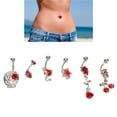 thumbnail image 4 of Navel Belly Rings, Practical Belly Button Rings  For Parties, 4 of 8