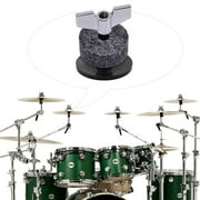 Moobody 18pcs Drum Accessories Set Black Drums Replacement Felt Set Musical Instrument Accessories