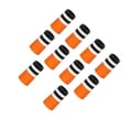 thumbnail image 3 of QualitChoice 10 Pieces Golf Iron Ferrules Portable Caps End for Golf Course Golfer Adults Style I Style F, 3 of 6
