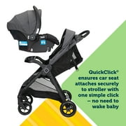 Safety 1st Smooth Ride Travel System Stroller and Infant Car Seat, Monument, Infant