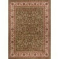thumbnail image 3 of Sensation Traditional 8' x 10' Green and Beige Polypropylene Indoor Area Rug, 3 of 8