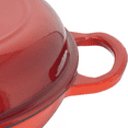 thumbnail image 4 of Backcountry Iron Enameled 3.5 Quart Signature Cast Iron Braiser with Lid, 4 of 7