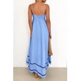 thumbnail image 2 of Vestido largo de verano PRETTYGARDEN 2025 azul claro talla M, 2 of 8