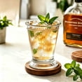 thumbnail image 1 of 6pcs Mint Textured Liqueur Glass Beer Mug Household Juices Drink Mug, 1 of 6