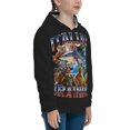 thumbnail image 2 of Italian Brainrot Hoodies Long Sleeve Lightweight Pullover Tops Loose Sweatshirt with Pocket S(7-8), 2 of 5