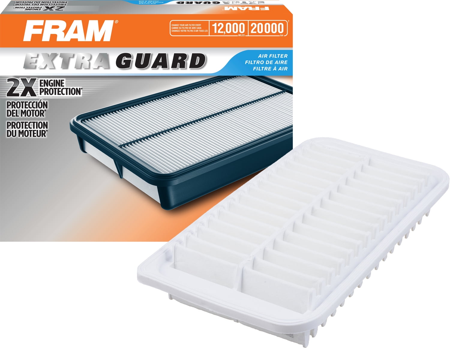 FRAM CA305 Extra Guard Round Plastisol Air Filter FRA:CA305