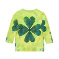 thumbnail image 4 of Posijego T-Shirt Filles Garçons St Patrick's Day Manches 3/4 Col Rond Graphique Tee Ample Décontracté, 4 of 5