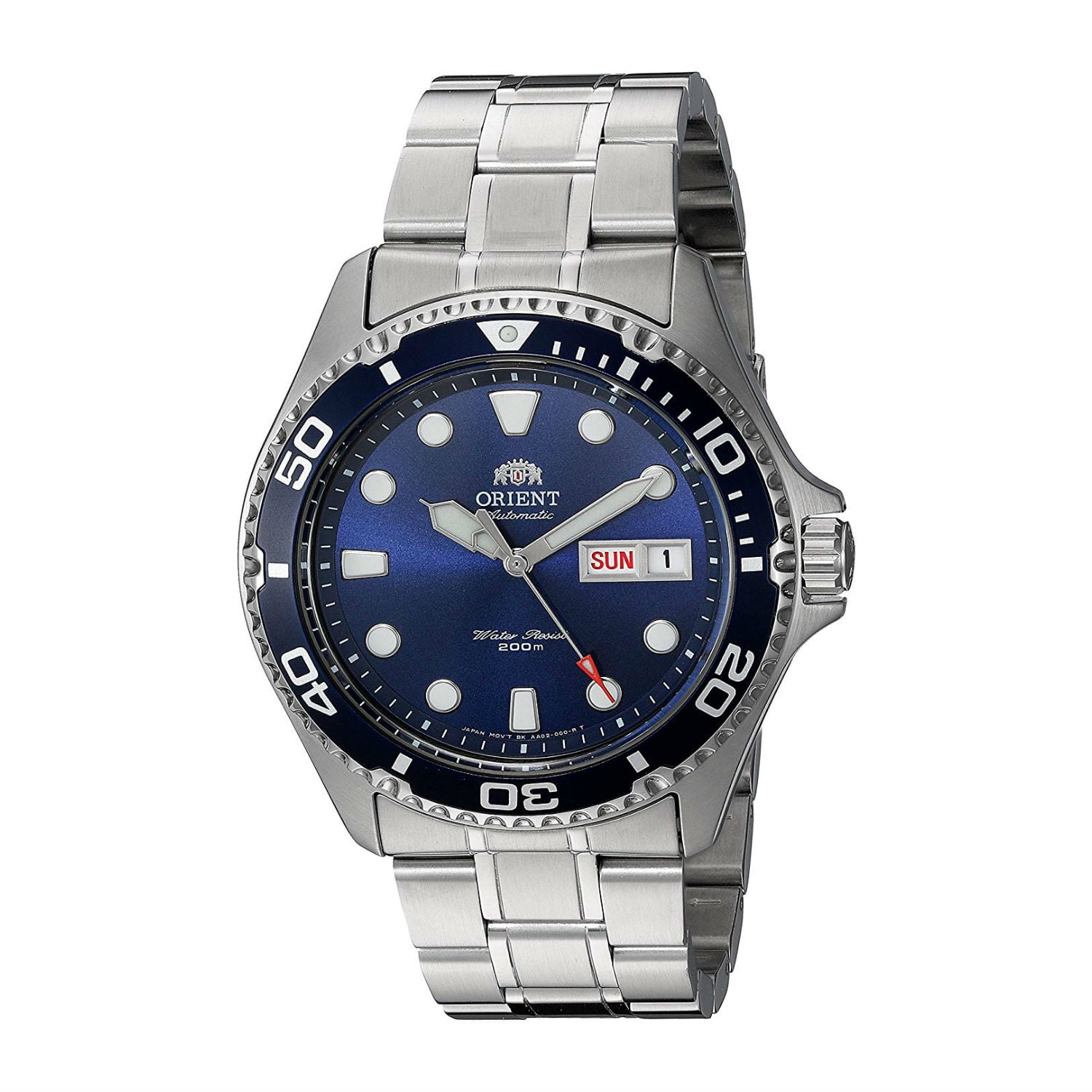 Orient Mako II Automatic Blue Dial Pepsi Bezel Men's Watch FAA02009D9 -  Walmart.com