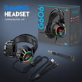 thumbnail image 4 of Auriculares con cable para juegos, auriculares para PC, consola de juegos portátil, 4 of 5
