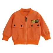 Adarl Baby Toddler Kids Boys Casual Zip Jacket Coat Outerwear 3-4 Years