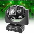 thumbnail image 4 of 210W 18 Heads Stage Light DJ LED Light Moving Head Light for Party Bar Wedding Supports DMX512 Voice Control, 8.46 * 7.40 * 13.77in AC 110V$$Music, 4 of 7