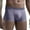 C-Dark Gray, variant on Mens Underwear Men's Ice Silk Seamless Breathable Boxer Shorts for Summer - Solid Color Comfortable Flat Front Underwear, Size L-4XL