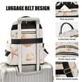 thumbnail image 3 of FORMRS Mini Backpack Purse for Women Travel Daypack Casual Shoulder Bag, Gray Seashell, 3 of 7